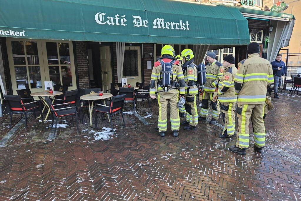 Gaslekkage bij restaurant, woningen ontruimd