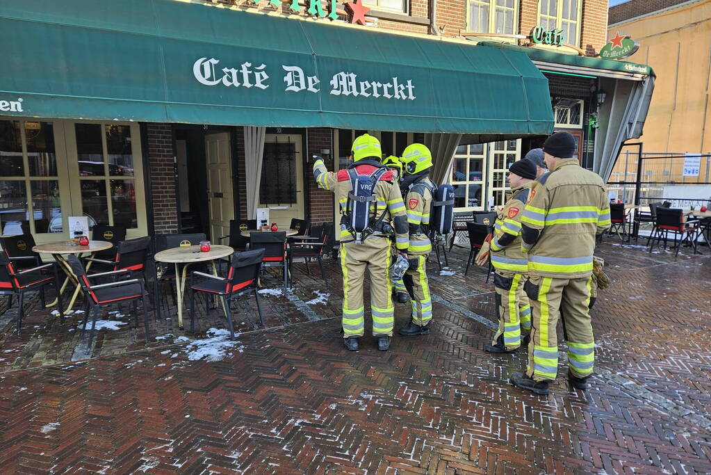 Gaslekkage bij restaurant, woningen ontruimd