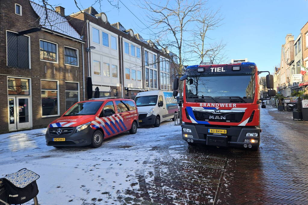 Gaslekkage bij restaurant, woningen ontruimd