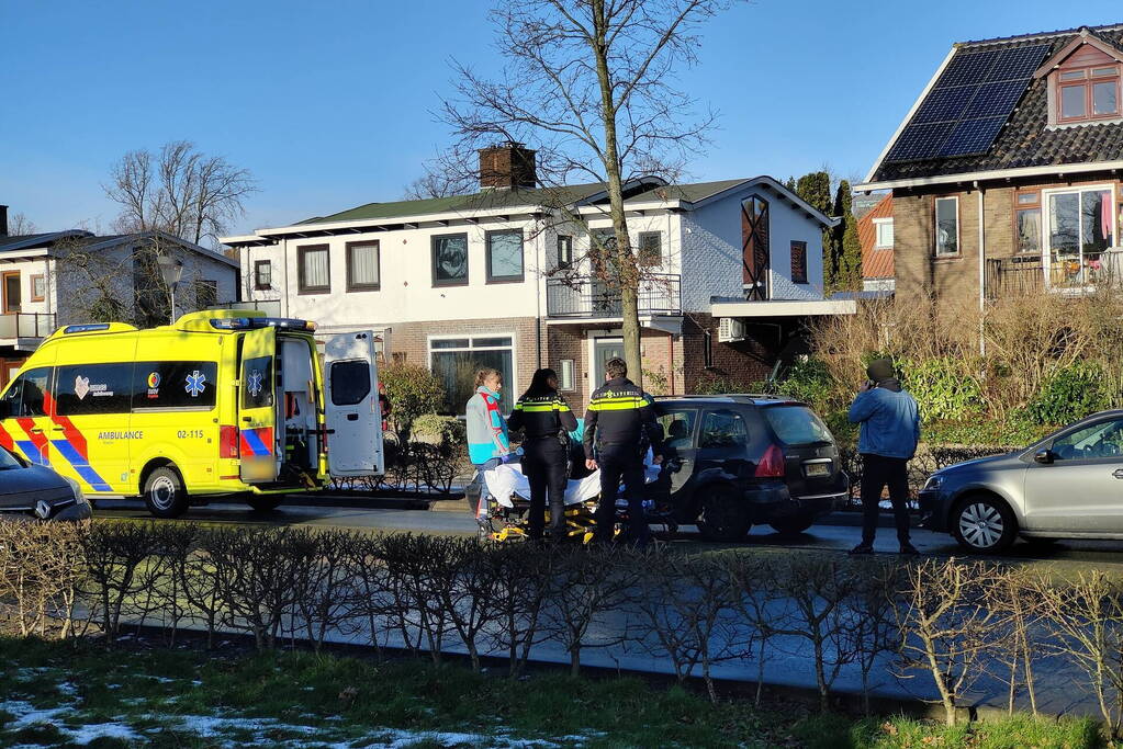 Gewonde bij kop-staart botsing