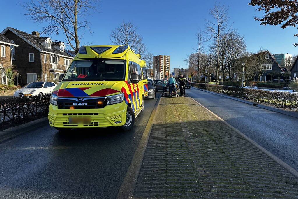 Gewonde bij kop-staart botsing