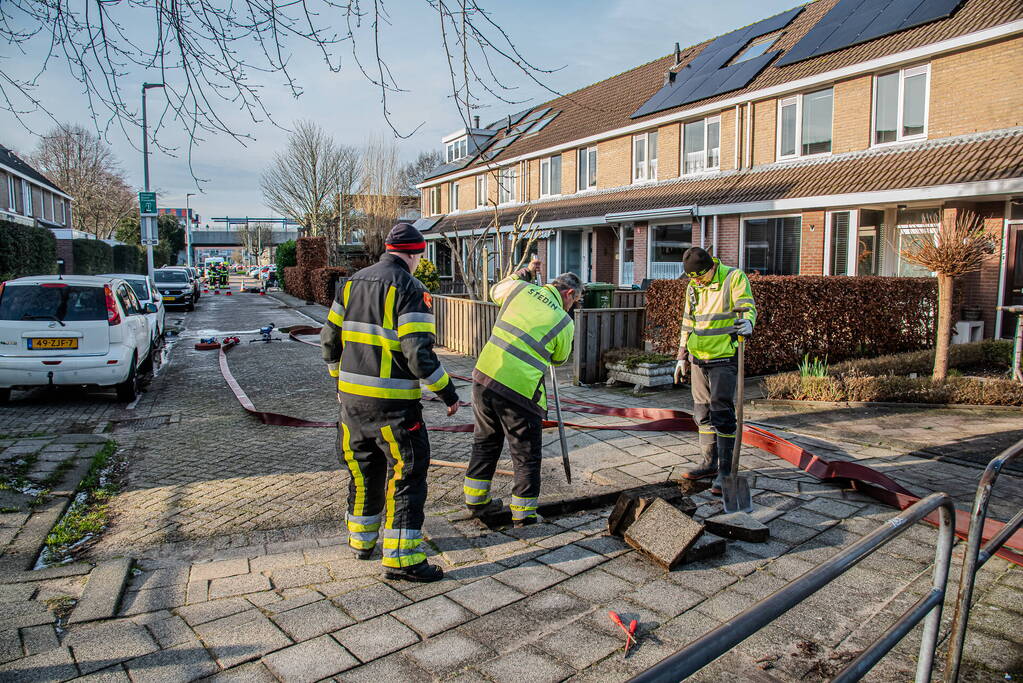 Woningen ontruimd vanwege gaslekkage