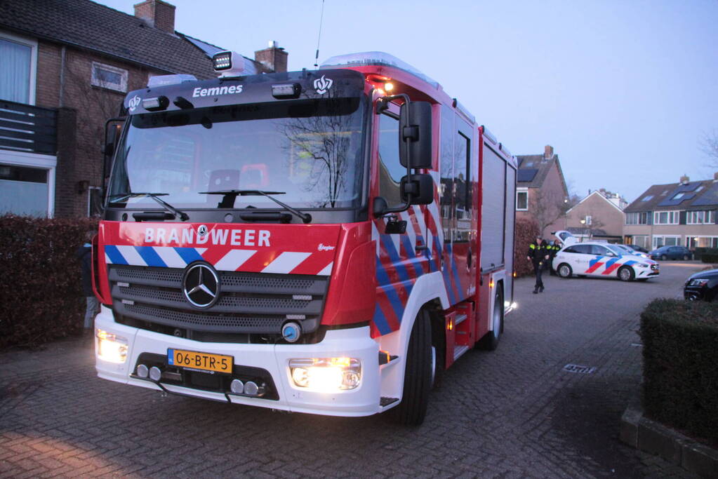 Onderzoek naar gaslucht in woning