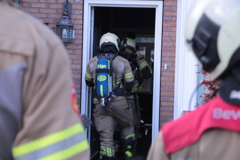 Onderzoek naar gaslucht in woning