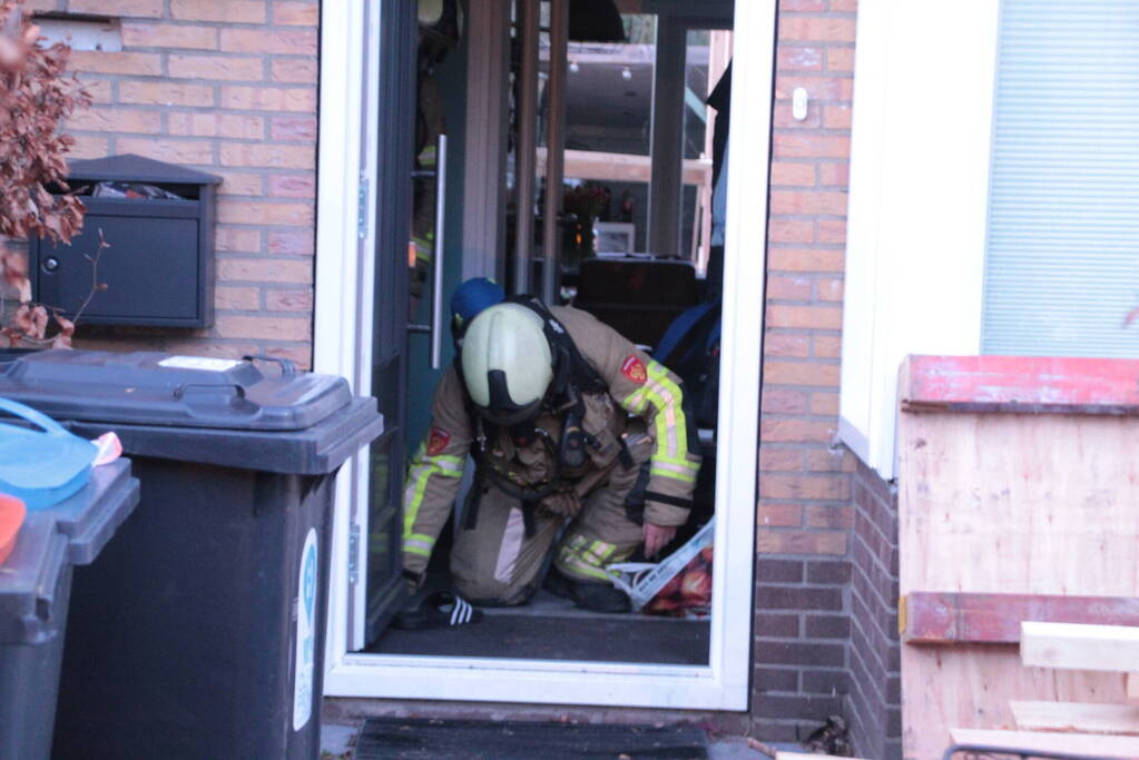 Onderzoek naar gaslucht in woning