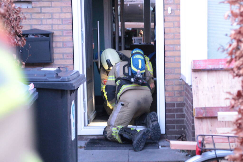 Onderzoek naar gaslucht in woning