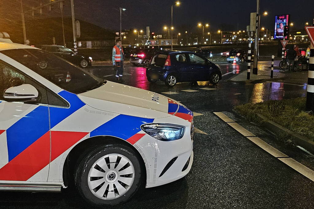 Kinderen betrokken bij kop-staartbotsing