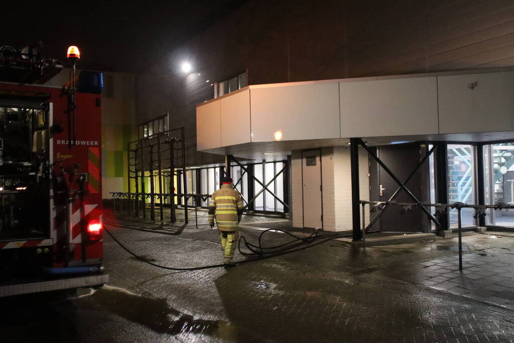 Kleine brand in keuken van sportcomplex