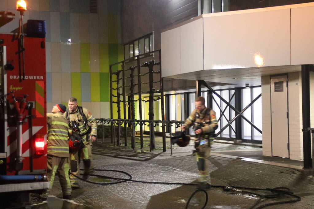 Kleine brand in keuken van sportcomplex