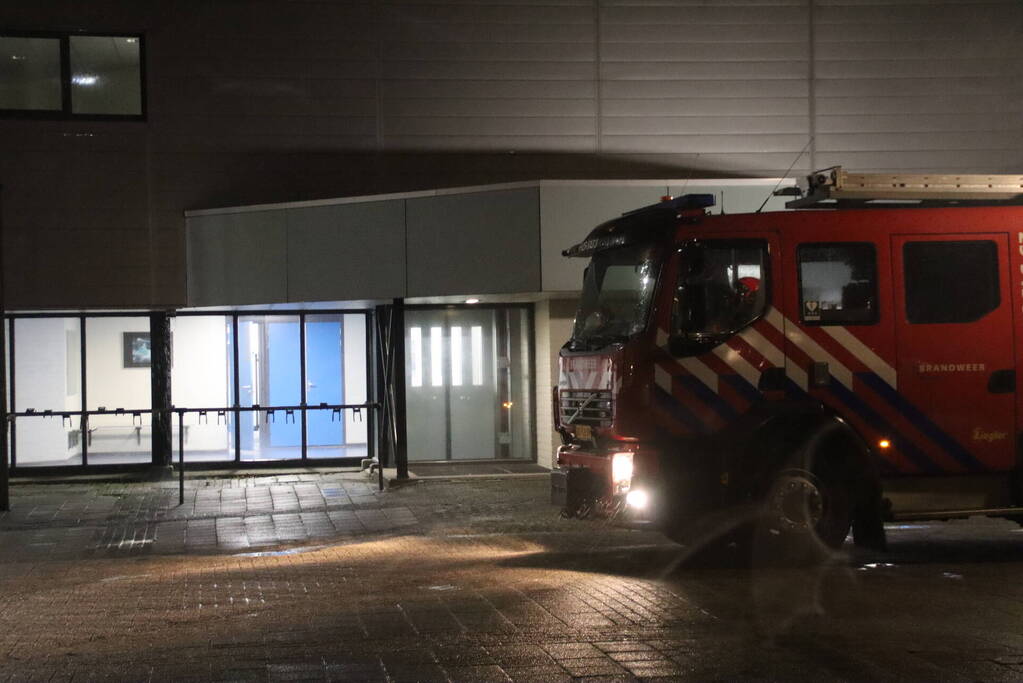 Kleine brand in keuken van sportcomplex