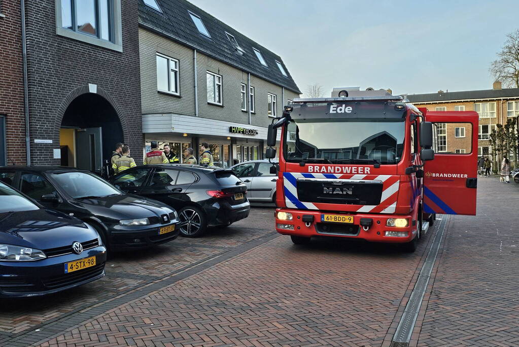 Aanhouding na brand in woning