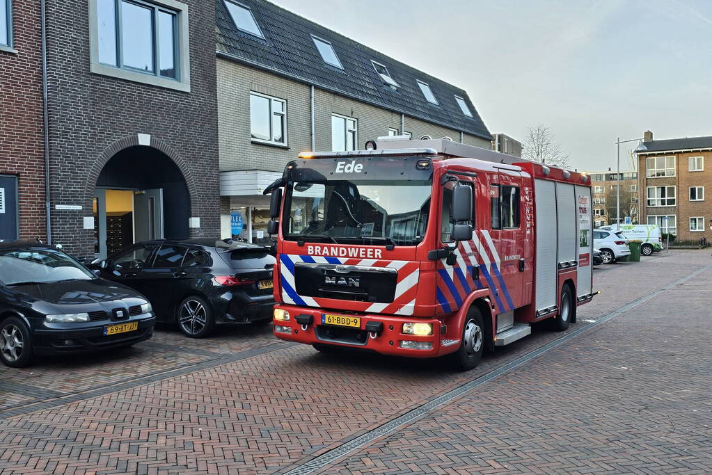 Aanhouding na brand in woning