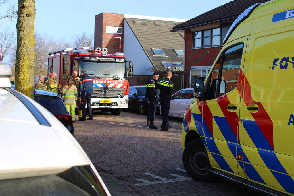 Persoon gewond bij woningbrand