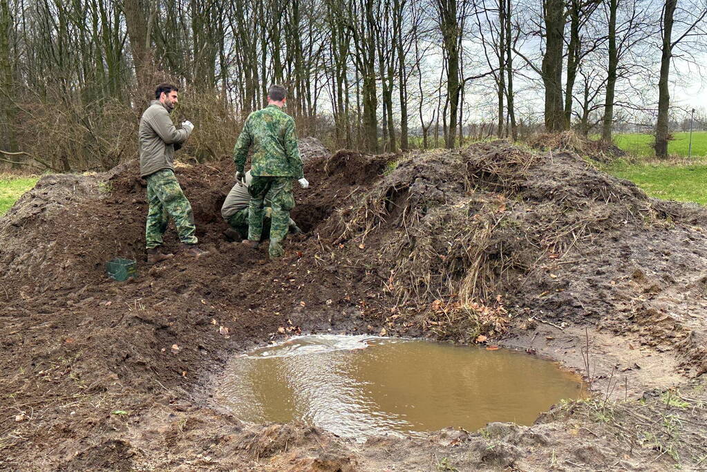 EOD ingezet na vondst van brisantgranaat