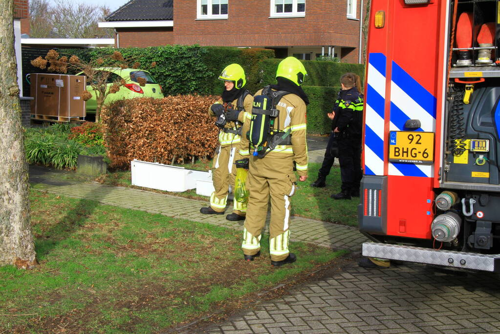 Brand veroorzaakt door werkzaamheden voor warmtepomp