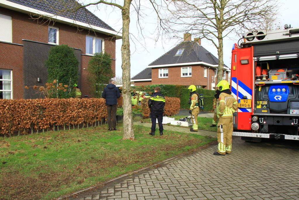 Brand veroorzaakt door werkzaamheden voor warmtepomp