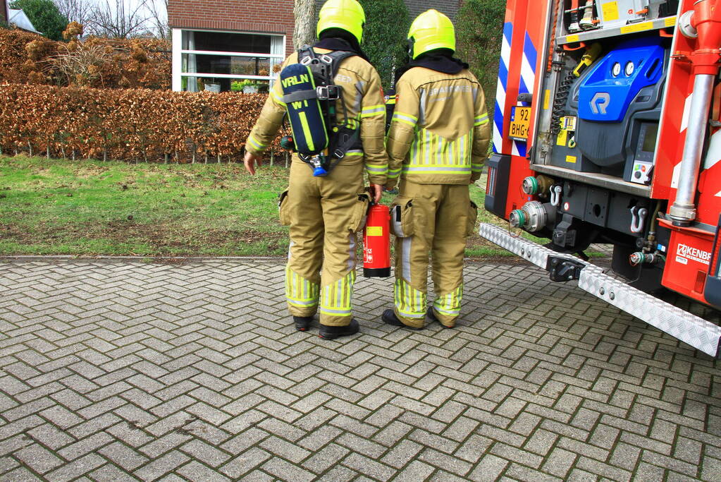 Brand veroorzaakt door werkzaamheden voor warmtepomp