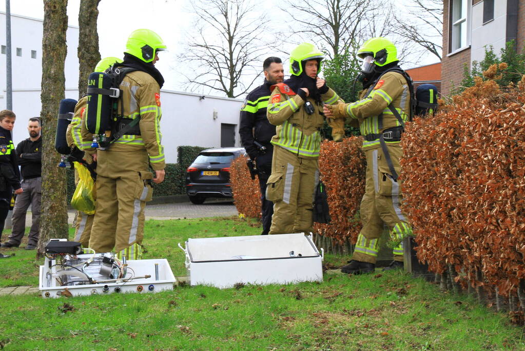 Brand veroorzaakt door werkzaamheden voor warmtepomp