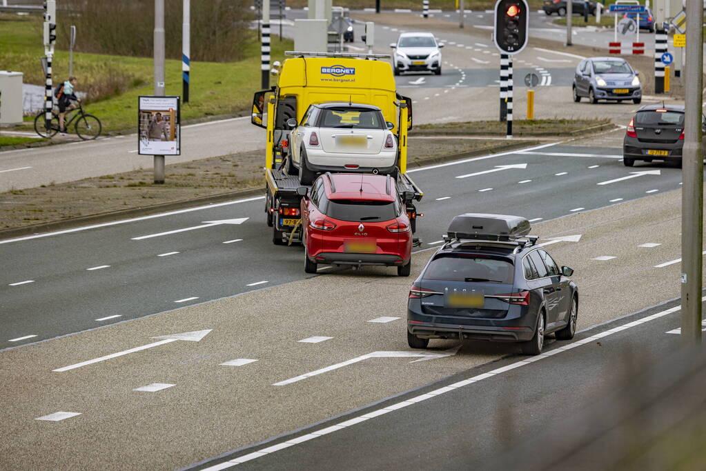 Schade na bij kop-staartbotsing