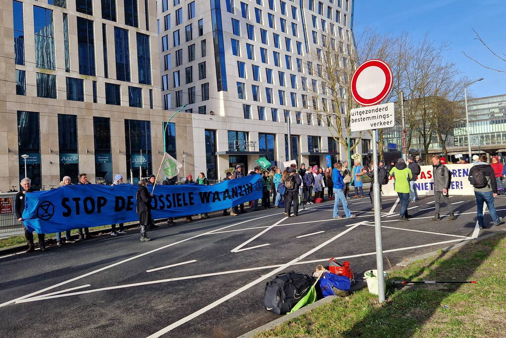 Pand One-Dyas beklad tijdens demonstratie