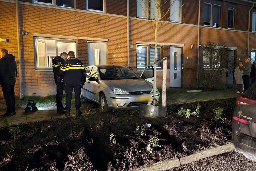 Automobilist ramt woning