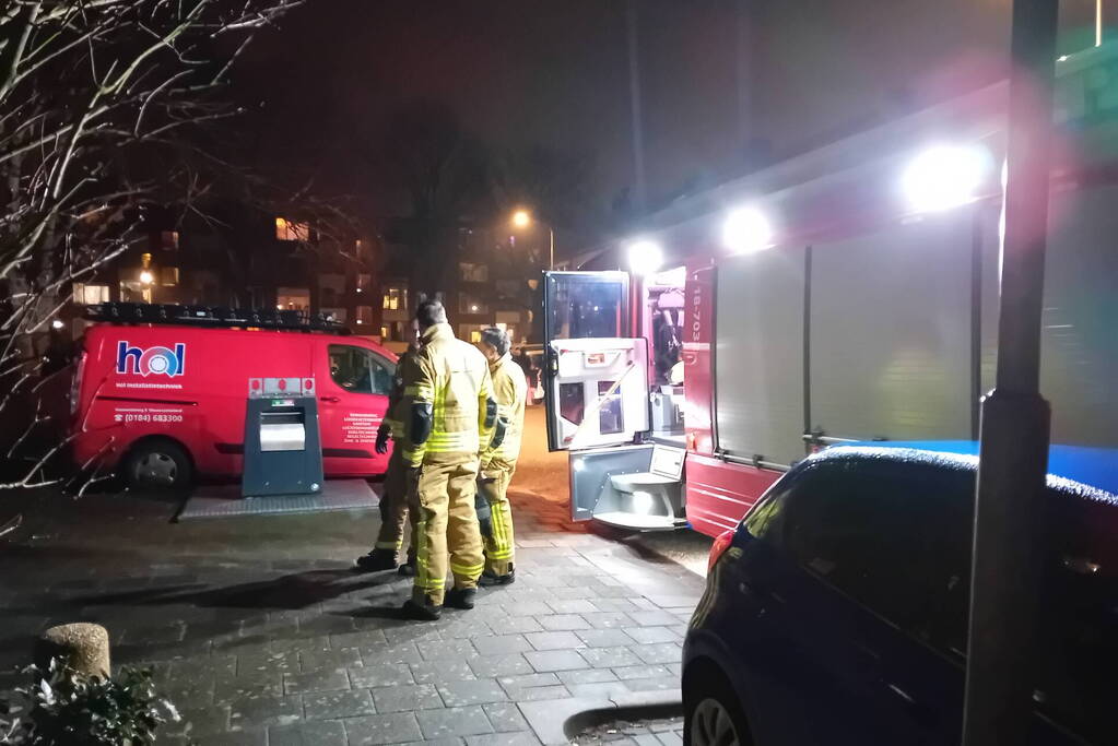 Brandweer ingezet voor keukenbrand