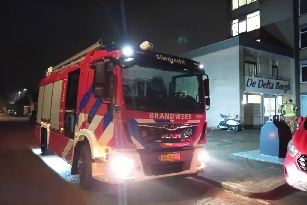 Brandweer ingezet voor keukenbrand