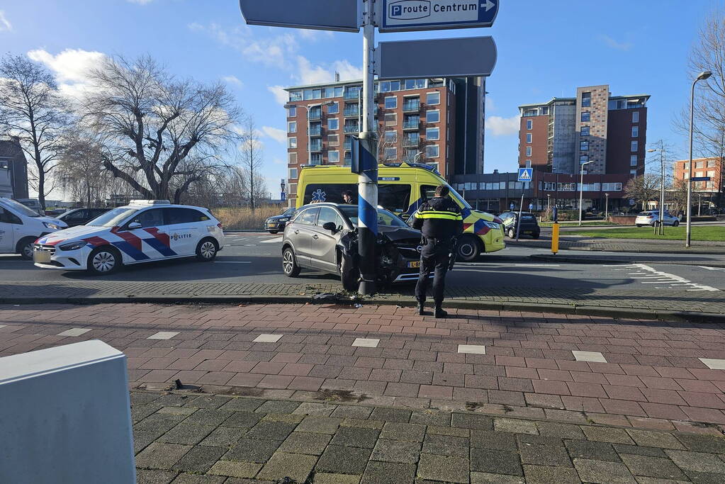 Persoon gewond bij eenzijdig ongeval