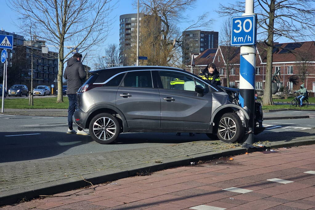 Persoon gewond bij eenzijdig ongeval