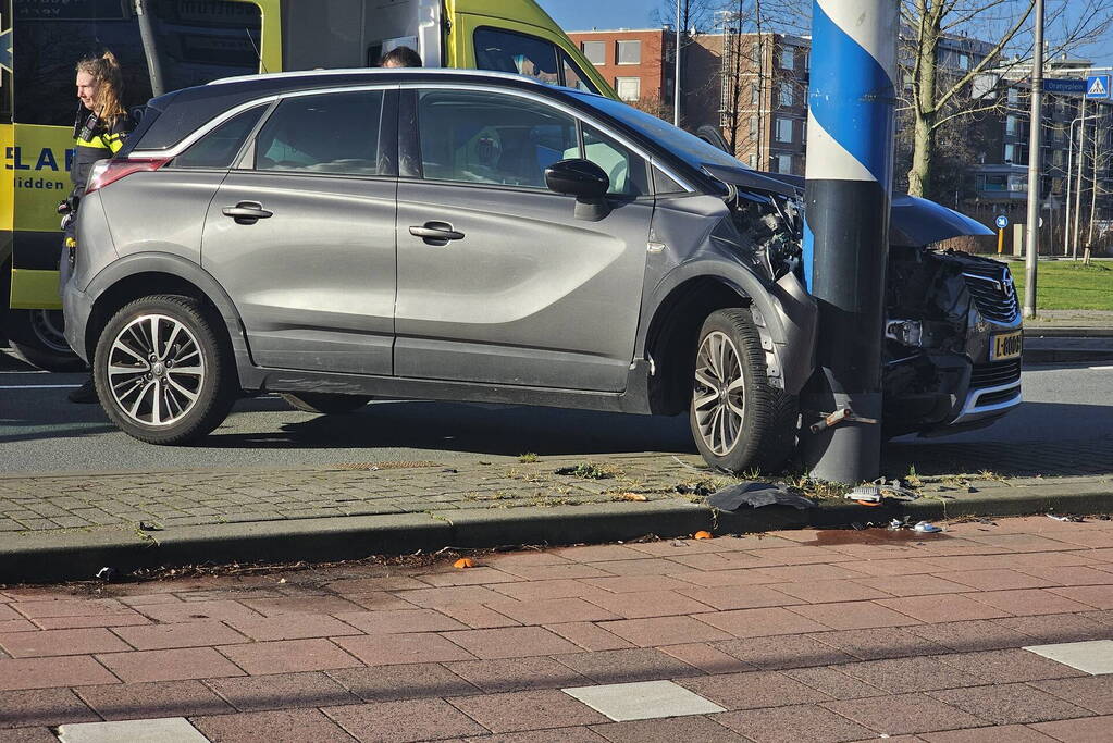 Persoon gewond bij eenzijdig ongeval