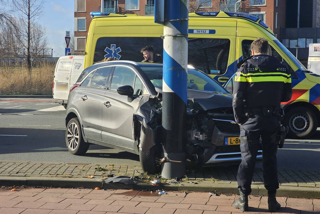 Persoon gewond bij eenzijdig ongeval