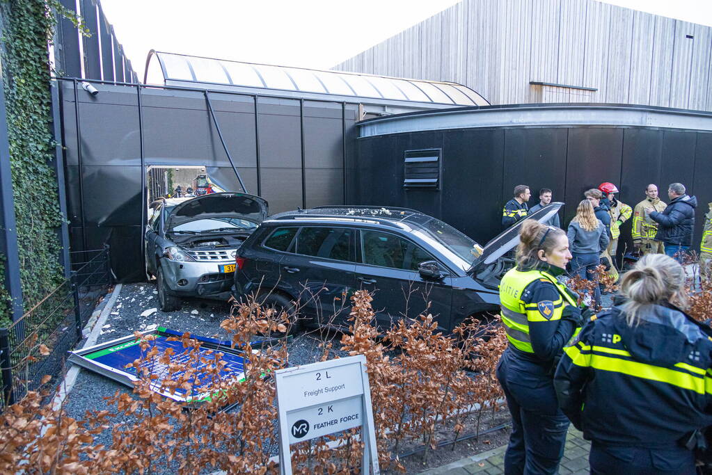 Ravage na ongeval in wasstraat