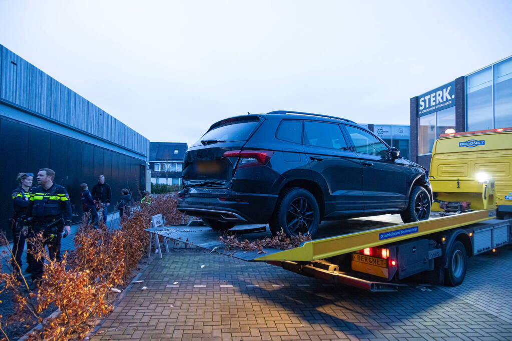 Ravage na ongeval in wasstraat