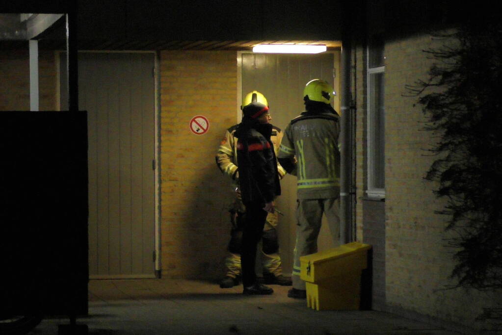 Brand in zorginstelling snel onder controle