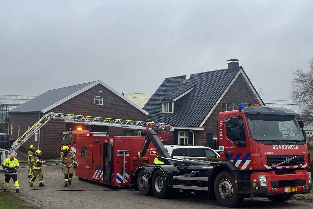 Veel schade bij brand in vrijstaande woning