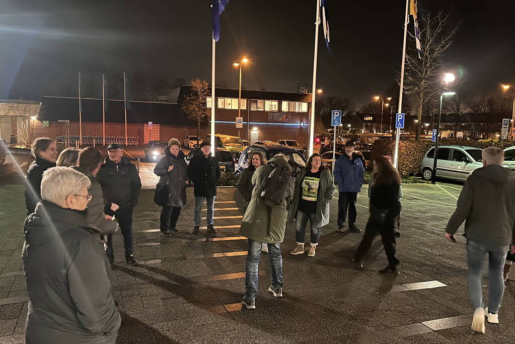 Protest tegen afschieten damherten