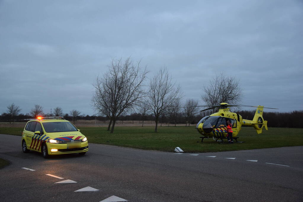 Traumateam ingezet voor medische noodsituatie