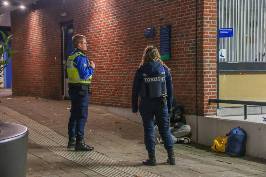 Politie-inzet door persoon zonder verblijfsvergunning