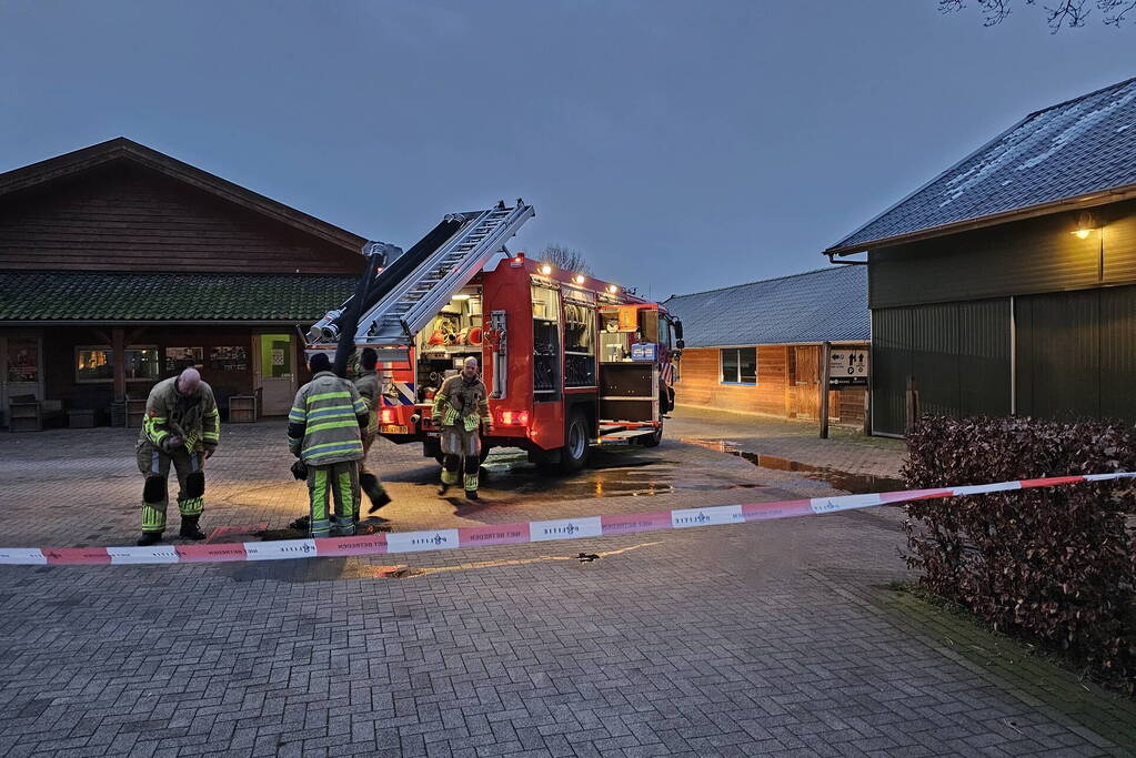 Meerdere voertuigen door brand verwoest