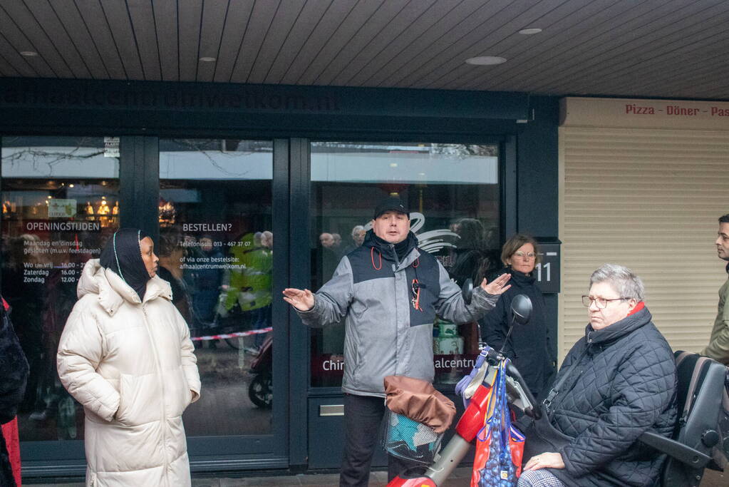 Demonstratie tegen komst coffeeshop