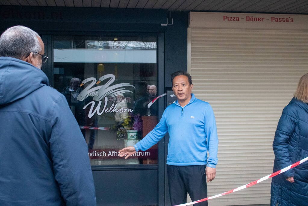 Demonstratie tegen komst coffeeshop