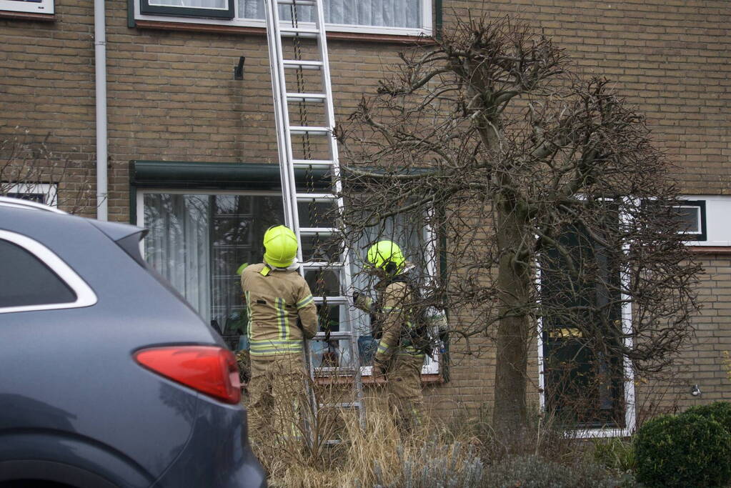 Bewoners zorgen voor flinke gaslek tijdens graven in tuin