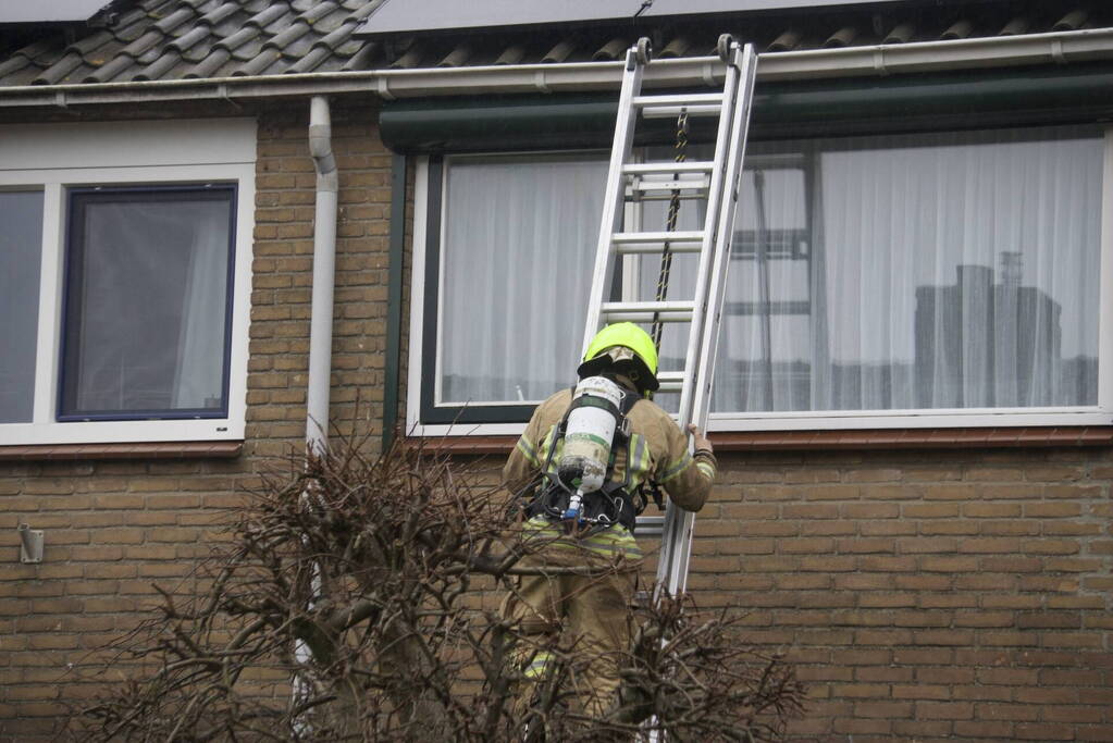 Bewoners zorgen voor flinke gaslek tijdens graven in tuin