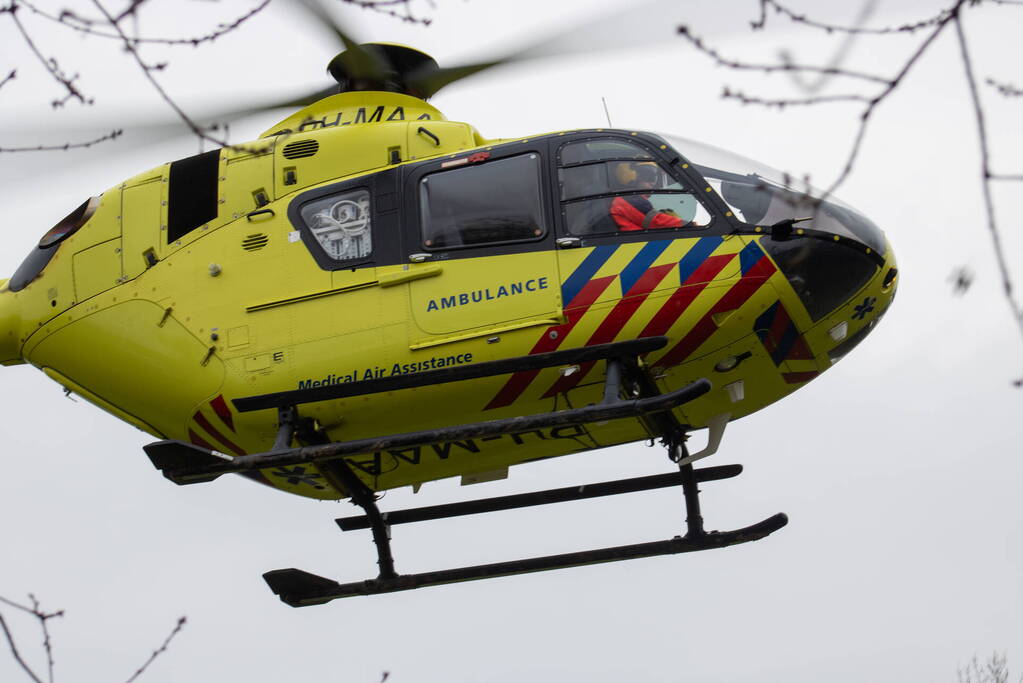 Traumahelikopter ingezet bij medische noodsituatie