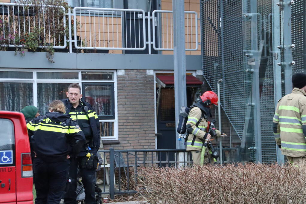 Stoom uit badkamer zorgt voor brandweerinzet