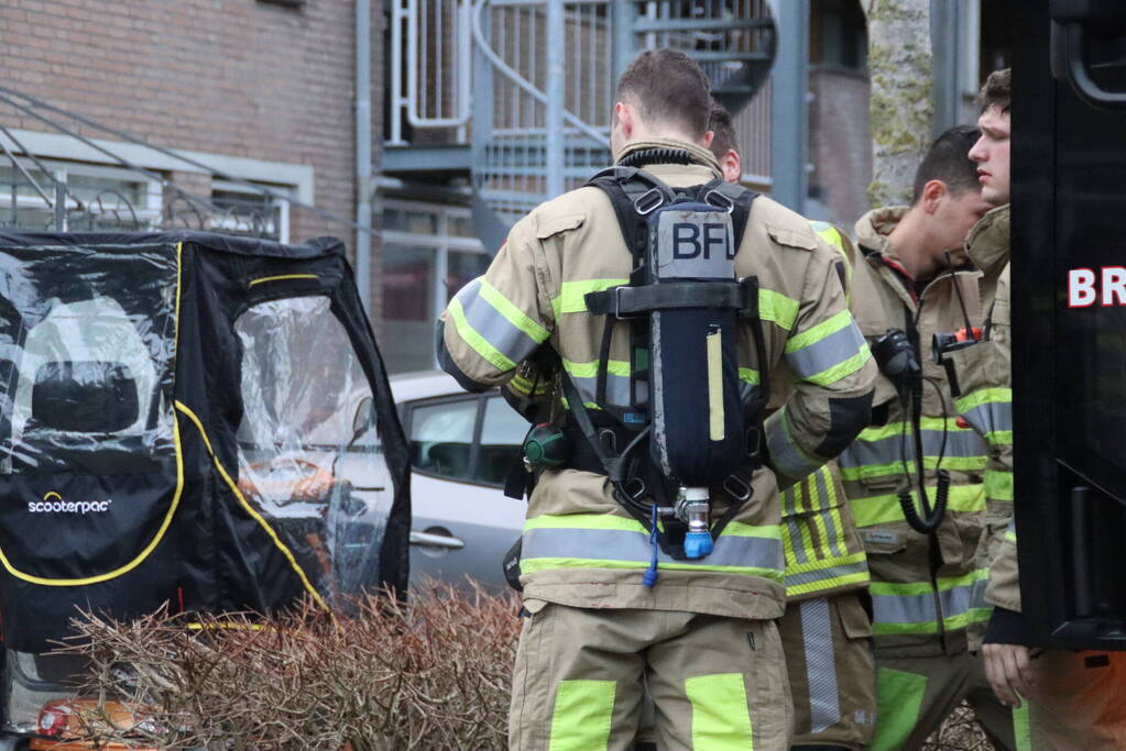 Stoom uit badkamer zorgt voor brandweerinzet