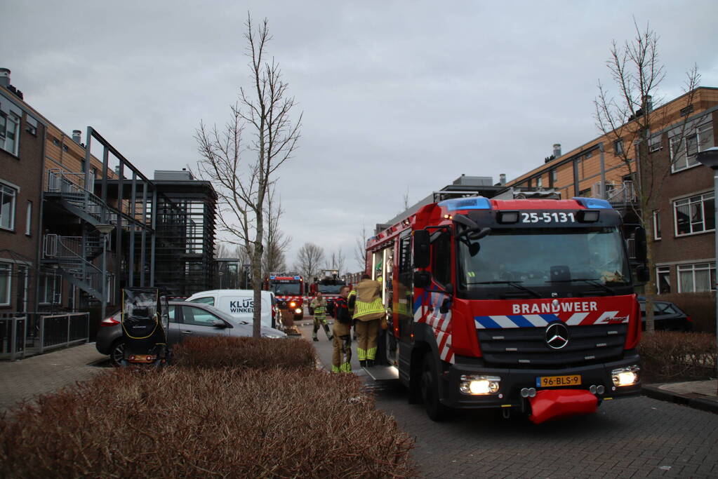 Stoom uit badkamer zorgt voor brandweerinzet