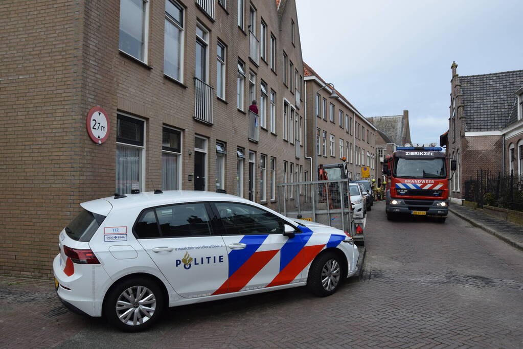 Brandweer ingezet voor schoorsteenbrand