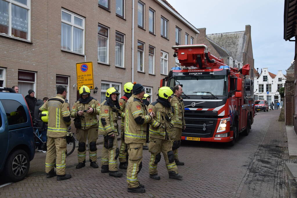 Brandweer ingezet voor schoorsteenbrand