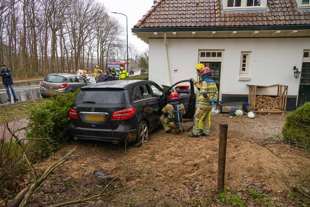 Automobilist ramt woning